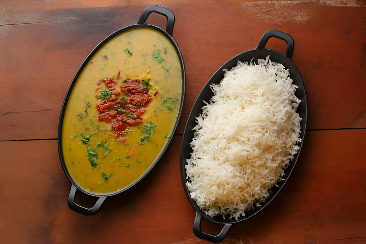 Tripolia Bazar 1 Indian popular food traditional Dal Tadka Curry with Rice