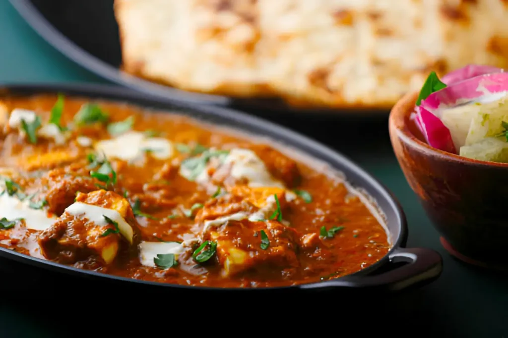 Traditional Indian Food: Must-try dishes when visiting India 5 Shahi Paneer with Naan