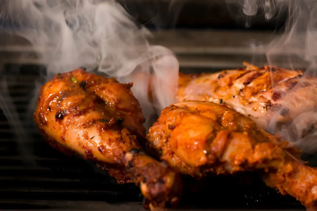 Traditional Indian Food: Must-try dishes when visiting India 3 Smoked and Spicy Tandoori Chicken Grilling with Smoke