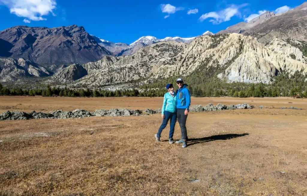 10 Most Romantic Destinations in India 5 A couple with Himalayas in the back exploring Jammu and Kashmir