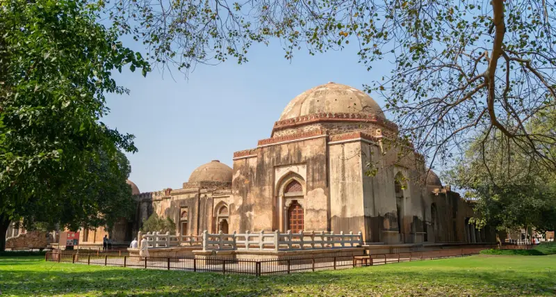 Historic Hauz Khas monument in Delhi, India, captured during an India Group Tour by Travel with Vasco.