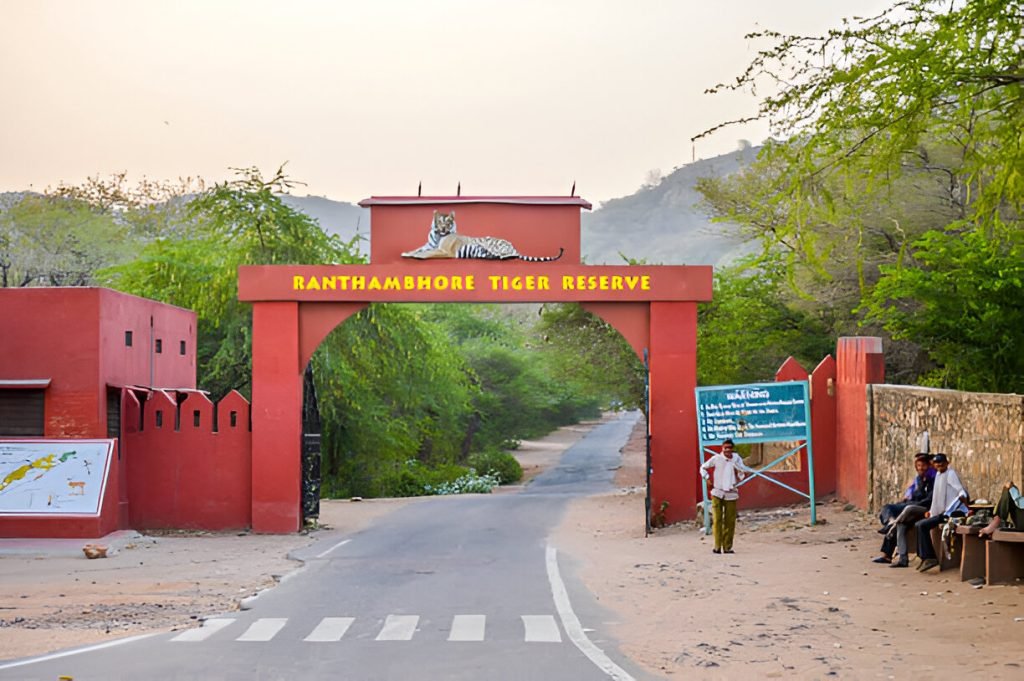 Are there any unique experiences in Ranthambore? 1 Gate to the Ranthambore Tiger Reserve